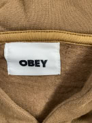 VINTAGE OBEY HOODIE ΚΑΦΕ ΑΝΔΡΙΚΟ XL