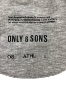 VINTAGE ONLY & SONS ΦΟΥΤΕΡ ΜΕ ΦΕΡΜΟΥΑΡ 1/4 ΓΚΡΙ ΑΝΔΡΙΚΟ L