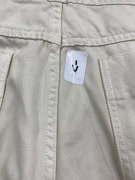 VINTAGE PERVICE COLOUR GROUP CHINO PANTS BEIGE MEN'S M/L