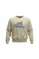 VINTAGE PEUTEREY FELPA CON LOGO RICAMATO BEIGE DA DONNA S