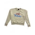 VINTAGE PEUTEREY FELPA CON LOGO RICAMATO BEIGE DA DONNA S