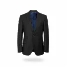 VINTAGE PIERRE CARDIN GIACCA SLIM FIT NERA S
