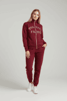 Vintage Polizia Set Tuta Bordeaux Unisex L