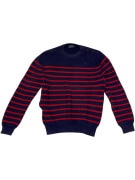 VINTAGE POLO RALPH LAUREN ΡΙΓΕ ΠΛΕΚΤΗ ΜΠΛΟΥΖΑ M
