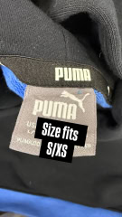 VINTAGE PUMA MEN'S HOODIE SWEATSHIRT BLUE/BLACK