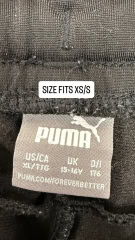Pantaloni da tuta neri vintage Puma