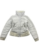 GIACCA VINTAGE PUMA CON CERNIERA BIANCA DA DONNA S