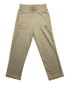 VINTAGE PUMA TRACK PANTS WITH EMBROIDERED LOGO BEIGE WOMEN'S S