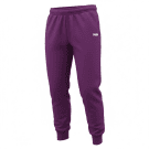 VINTAGE PUMA CUFFED SWEATPANTS PURPLE WOMEN'S L