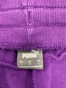 VINTAGE PUMA CUFFED SWEATPANTS PURPLE WOMEN'S L