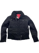 VINTAGE PUMA PUFFER ΜΠΟΥΦΑΝ ΜΕ ΦΕΡΜΟΥΑΡ ΜΑΥΡΟ ΓΥΝΑΙΚΕΙΟ L
