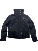 VINTAGE PUMA PUFFER ΜΠΟΥΦΑΝ ΜΕ ΦΕΡΜΟΥΑΡ ΜΑΥΡΟ ΓΥΝΑΙΚΕΙΟ L
