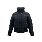VINTAGE PUMA PUFFER ΜΠΟΥΦΑΝ ΜΕ ΦΕΡΜΟΥΑΡ ΜΑΥΡΟ ΓΥΝΑΙΚΕΙΟ L