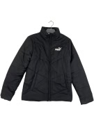 GIACCA PUFFER VINTAGE PUMA CON LOGO NERA DA UOMO S