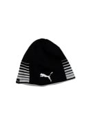 VINTAGE Puma Σκούφος (Beanie) - Μαύρος Ριγέ, Retro Sport