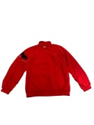 VINTAGE PUMA ΖΑΚΕΤΑ TRACK JACKET ΜΕ ΦΕΡΜΟΥΑΡ ΚΑΙ ΚΕΝΤΗΜΕΝΟ ΛΟΓΟΤΥΠΟ ΚΟΚΚΙΝΟ ΑΝΔΡΙΚΟ L