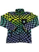 VINTAGE QUIKSILVER ZIP UP FLEECE JACKET MULTICOLOR MEN XS