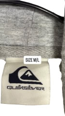 VINTAGE QUIKSILVER ΦΟΥΤΕΡ ΜΕ ΚΟΥΚΟΥΛΑ TIE-DYE ΓΚΡΙ