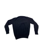 VINTAGE REFRIGIWEAR KNIT CREWNECK SWEATER BLACK MEN M