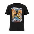VINTAGE ROCKSTAR NERD REVOLUTION T-SHIRT ΜΑΥΡΟ