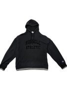 VINTAGE RUSSELL ATHLETIC ΦΟΥΤΕΡ ΜΕ ΚΟΥΚΟΥΛΑ ΜΑΥΡΟ