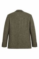 VINTAGE TEXTURED BLAZER BROWN MENS PRE OWNED XL
