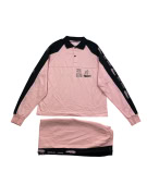 Vintage Sea Star Set Tuta Rosa-Nero Unisex L