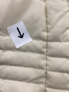 GIACCA LUNGA IMBOTTITA VINTAGE SERGIO TACCHINI ECRU DA DONNA L
