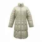 GIACCA LUNGA IMBOTTITA VINTAGE SERGIO TACCHINI ECRU DA DONNA L