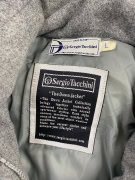 VINTAGE SERGIO TACCHINI PUFFER JACKET WITH HOOD GREY MEN L