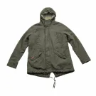 VINTAGE SUPERDRY ΠΑΡΚΑ ΜΠΟΥΦΑΝ ΕΠΕΝΔΥΣΗ ΠΡΟΒΑΤΑΚΙ ΧΑΚΙ ΑΝΔΡΙΚΟ L