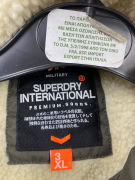 VINTAGE SUPERDRY ΠΑΡΚΑ ΜΠΟΥΦΑΝ ΕΠΕΝΔΥΣΗ ΠΡΟΒΑΤΑΚΙ ΧΑΚΙ ΑΝΔΡΙΚΟ L