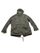 VINTAGE SUPERDRY ΠΑΡΚΑ ΜΠΟΥΦΑΝ ΕΠΕΝΔΥΣΗ ΠΡΟΒΑΤΑΚΙ ΧΑΚΙ ΑΝΔΡΙΚΟ L