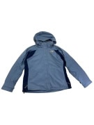 VINTAGE THE NORTH FACE HOODED JACKET TWO-TONE BLUE WOMEN'S M