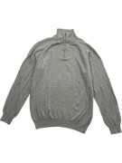 VINTAGE TIMBERLAND ΠΛΕΚΤΗ ΜΠΛΟΥΖΑ ΜΕ ΦΕΡΜΟΥΑΡ (1/4 ZIP) ΓΚΡΙ ΑΝΔΡΙΚΗ M