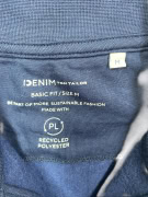 VINTAGE TOM TAILOR DENIM ΦΟΥΤΕΡ ΜΕ ΜΙΣΟ ΦΕΡΜΟΥΑΡ ΛΟΓΟΤΥΠΟ ΜΠΛΕ ΣΚΟΥΡΟ ΑΝΔΡΙΚΟ M