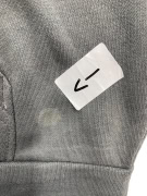 VINTAGE TOM TAILOR DENIM ΖΑΚΕΤΑ ΜΕ ΚΟΥΚΟΥΛΑ CASUAL LOGO PRINT ΓΚΡΙ ΑΝΔΡΙΚΟ L