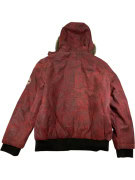 Giacca vintage Tom Tailor con pelliccia bordeaux da uomo XXXL