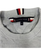 VINTAGE TOMMY HILFIGER ΓΑΛΑΖΙΑ ΠΛΕΚΤΗ ΜΠΛΟΥΖΑ XS/S
