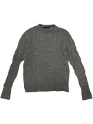 VINTAGE TOMMY HILFIGER GREY KNIT SWEATER XL