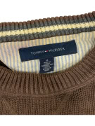 VINTAGE TOMMY HILFIGER BROWN KNIT SWEATER M