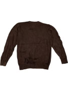 VINTAGE TOMMY HILFIGER BROWN KNIT SWEATER M