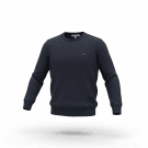 VINTAGE TOMMY HILFIGER ΠΛΕΚΤΗ ΜΠΛΟΥΖΑ ΜΕ ΑΝΑΓΛΥΦΗ ΥΦΗ ΜΠΛΕ ΣΚΟΥΡΟ ΑΝΔΡΙΚΗ S