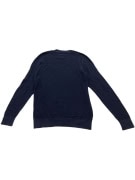VINTAGE TOMMY HILFIGER ΠΛΕΚΤΗ ΜΠΛΟΥΖΑ ΜΕ ΑΝΑΓΛΥΦΗ ΥΦΗ ΜΠΛΕ ΣΚΟΥΡΟ ΑΝΔΡΙΚΗ S