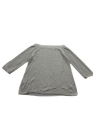 VINTAGE TOMMY HILFIGER ΠΛΕΚΤΟ ΠΟΥΛΟΒΕΡ ΡΙΜΠ ΓΚΡΙ ΓΥΝΑΙΚΕΙΟ M