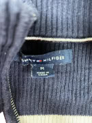 VINTAGE TOMMY HILFIGER ΡΙΓΕ ΠΛΕΚΤΗ ΜΠΛΟΥΖΑ ΜΕ ΦΕΡΜΟΥΑΡ M