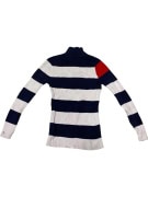 VINTAGE TOMMY HILFIGER ΡΙΓΕ ΠΛΕΚΤΗ ΜΠΛΟΥΖΑ ΜΕ ΦΕΡΜΟΥΑΡ M