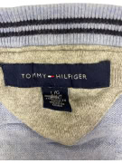 VINTAGE TOMMY HILFIGER ΣΙΕΛ ΠΛΕΚΤΗ ΜΠΛΟΥΖΑ L