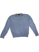 VINTAGE TOMMY HILFIGER ΣΙΕΛ ΠΛΕΚΤΗ ΜΠΛΟΥΖΑ L