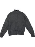 VINTAGE TOMMY HILFIGER ΖΑΚΕΤΑ ΜΕ ΦΕΡΜΟΥΑΡ ΓΚΡΙ XS
